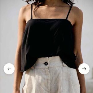 🖤 Hannah Lavery Black Cami w/ Adjustable Straps | Size 10 🖤